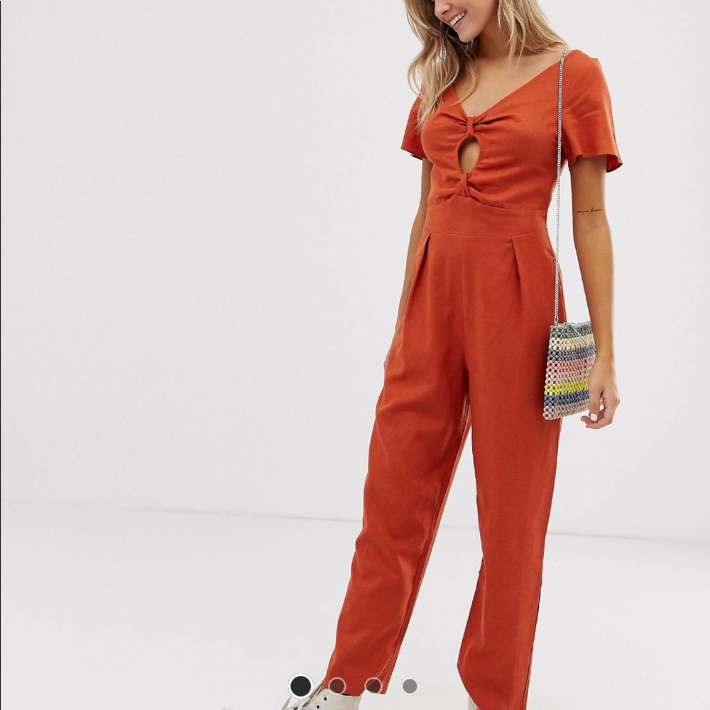 Burnt Orange Playsuit